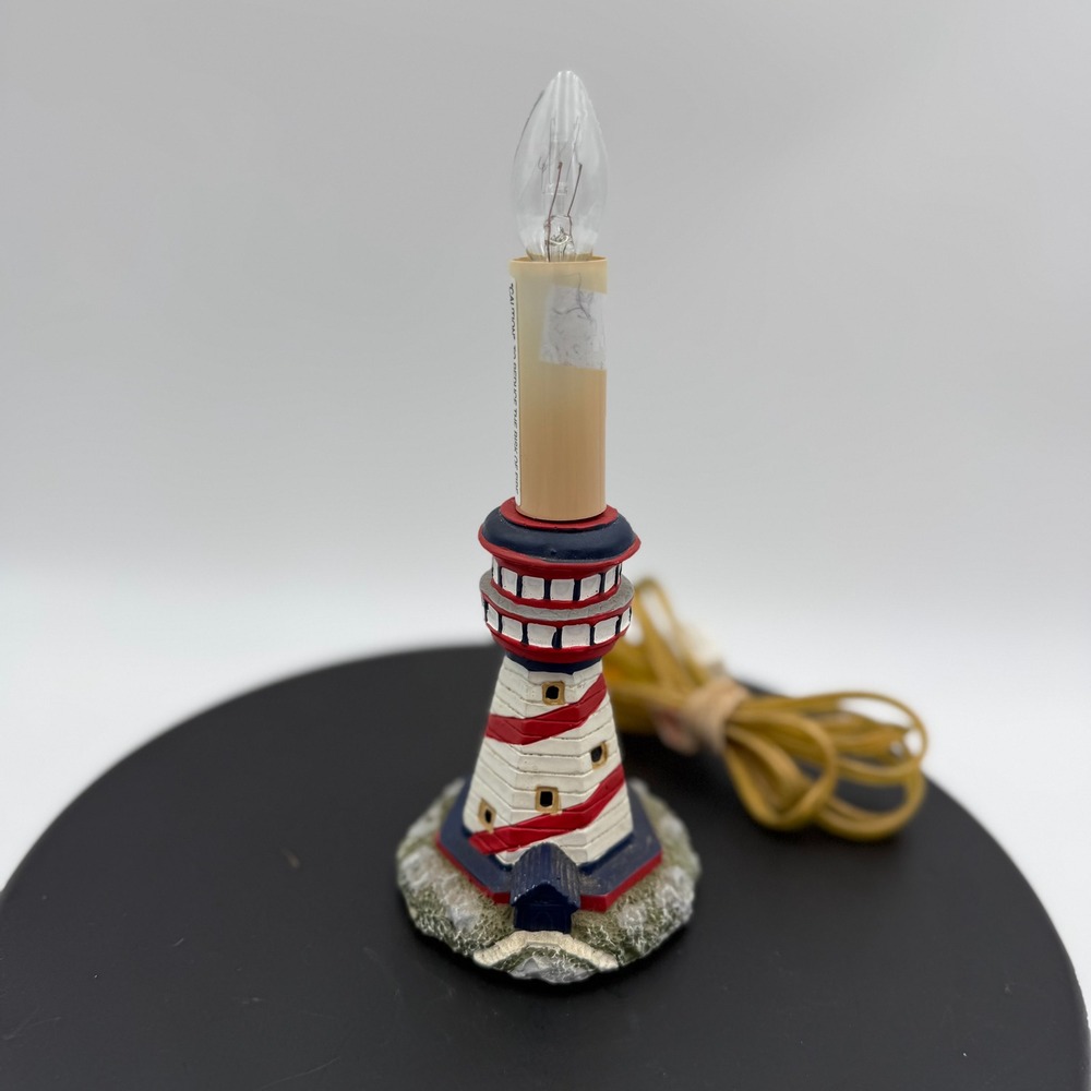 Vintage Price Products Lighthouse Night Light Lamp Nautical Coastal Decor 1993